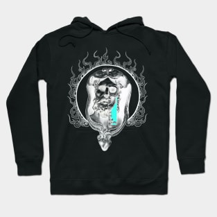 Greek God's Inner Soul with Flames and Heart Hoodie